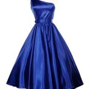 NWT Royal Blue Pinup Couture Valerie Swing Dress